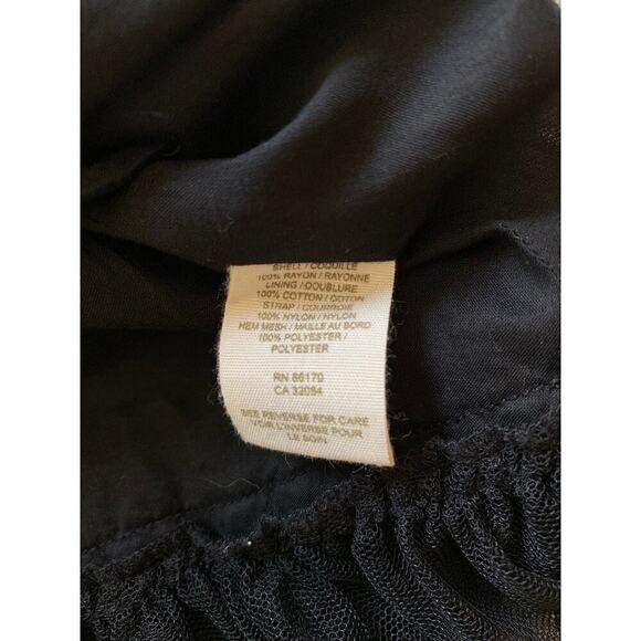 Free People Blue Floral Sleeveless Summer Dress with Petticoat Size 10 - Picture 7 of 7